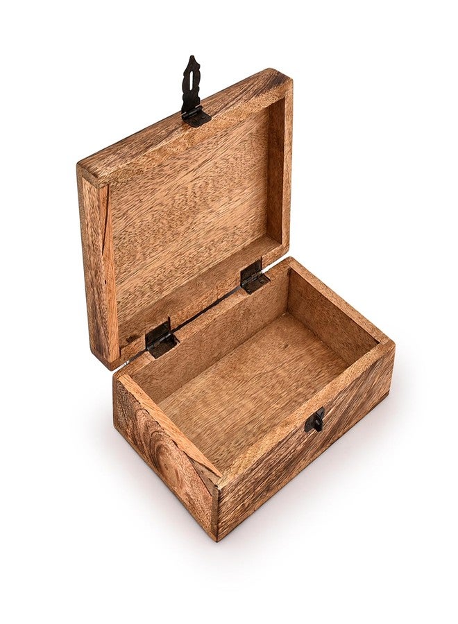 Kaizen Casa Jewellery Box Paw Design-Trinket Box Ladies-Jewellery Multipurpose Treasure Chest Keepsake Organizer Size- 8" x 5" x 3",| Decorative Storage Bin - Image 5